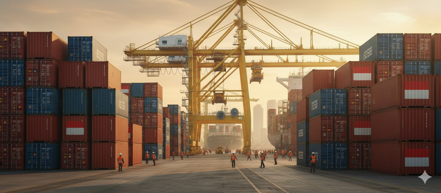 BOOMING! Ekspor Indonesia November 2025: USD 209,8 Miliar, CPO Melambung 32%, Tarif AS-China Turun—Peluang Emas Eksportir!